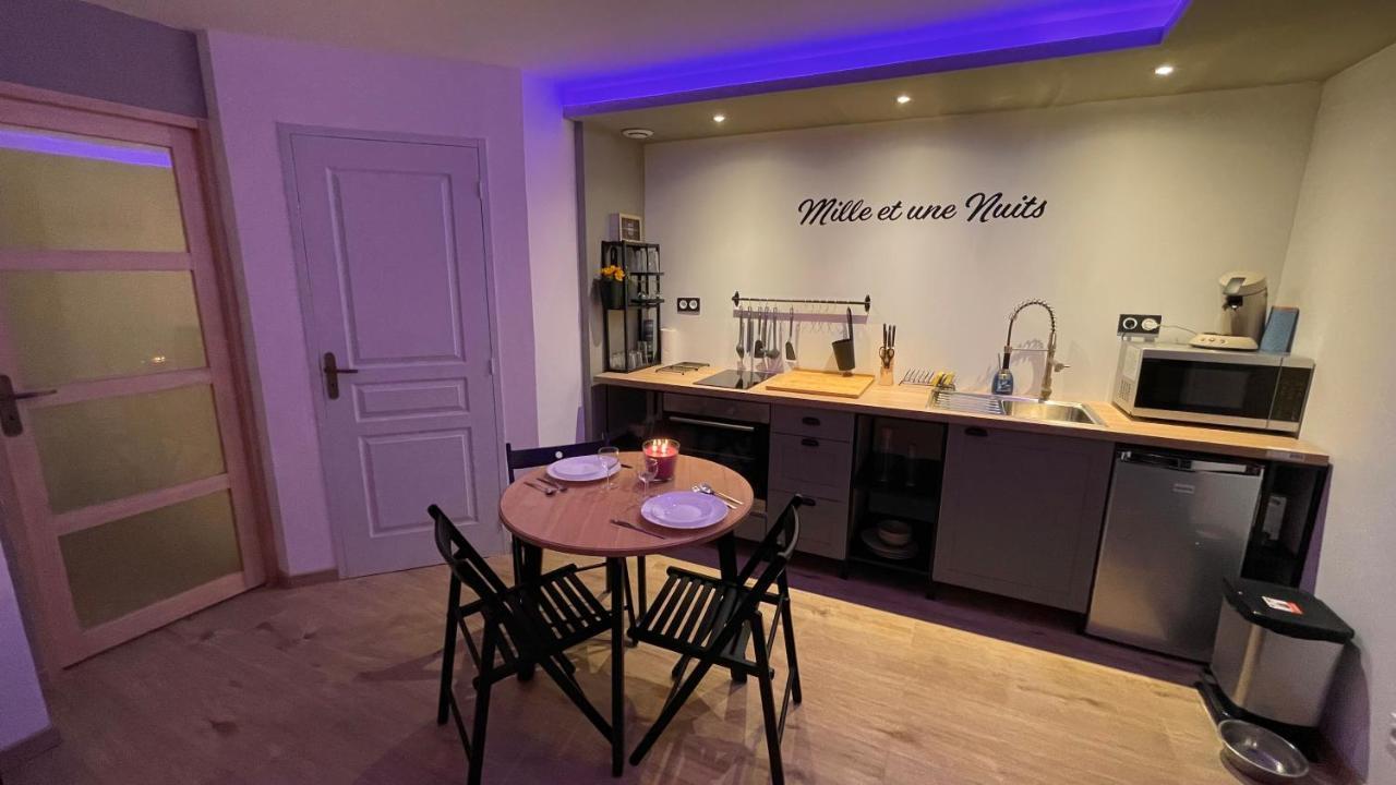 Mille Et Une Nuit, Appartement Classe 3 Etoiles En Rdc Avec Exterieur Et Parking Dole Ngoại thất bức ảnh