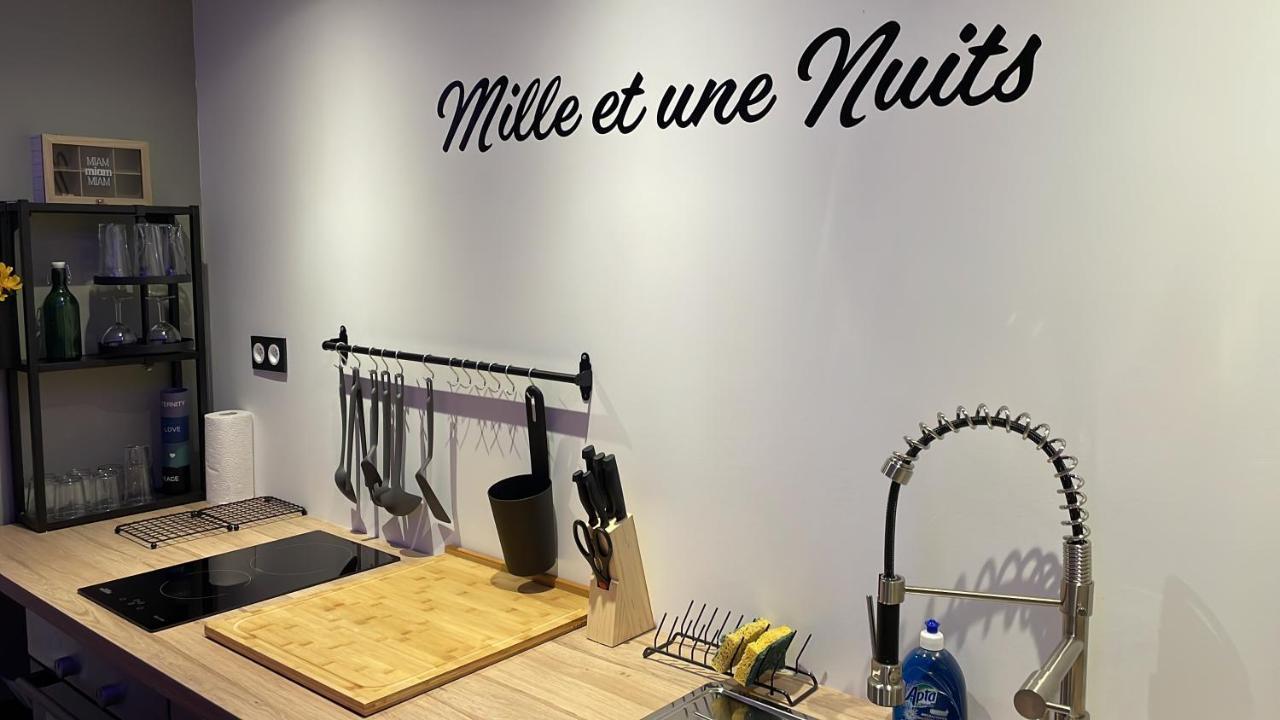 Mille Et Une Nuit, Appartement Classe 3 Etoiles En Rdc Avec Exterieur Et Parking Dole Ngoại thất bức ảnh