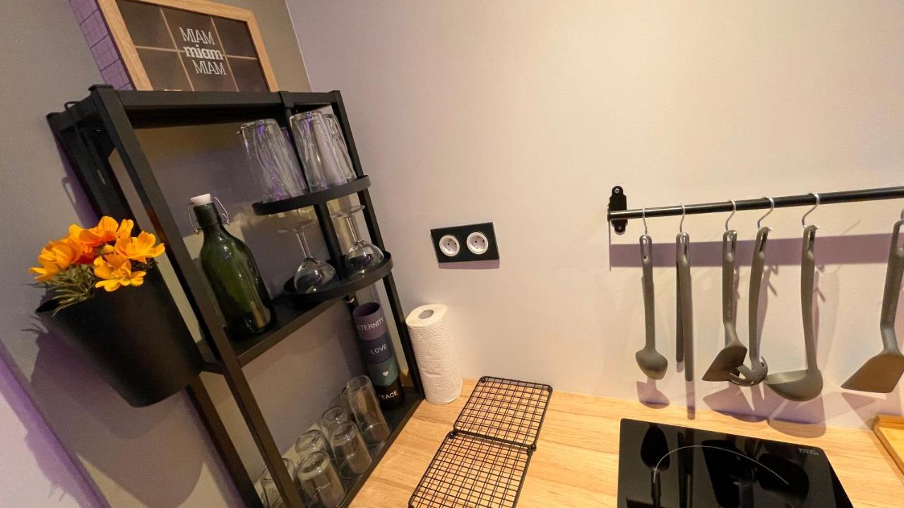 Mille Et Une Nuit, Appartement Classe 3 Etoiles En Rdc Avec Exterieur Et Parking Dole Ngoại thất bức ảnh